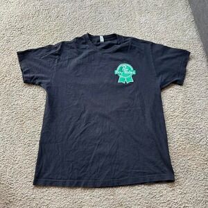 Black & green vintage poor boy rides shirt tshirt